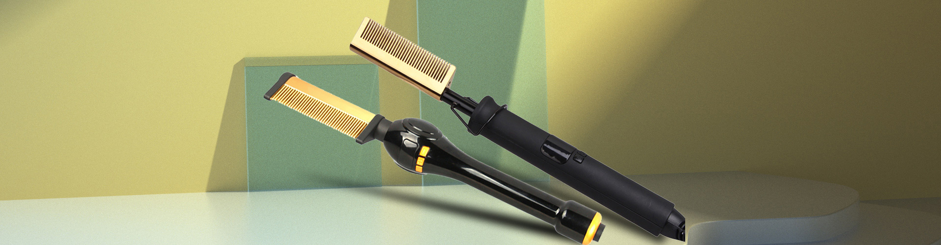 hair straightener comb